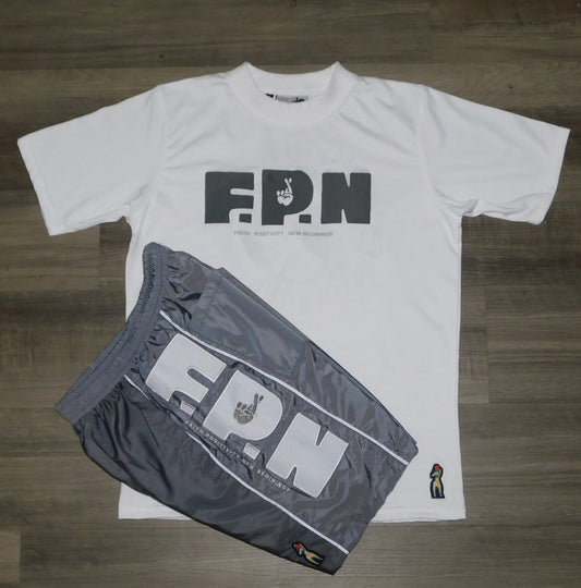 FPN Cool Gray Active Wear Set