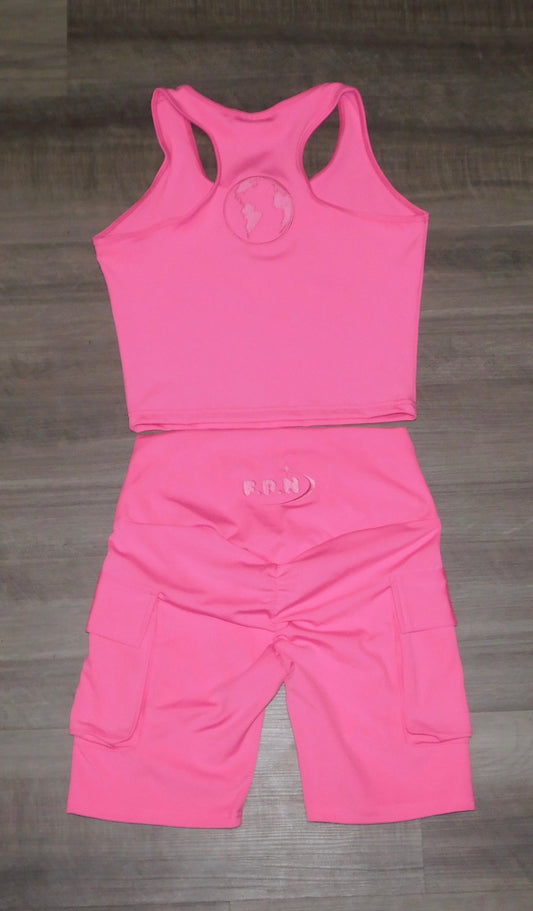 FPN Bubble Gum Pink Activewear Set