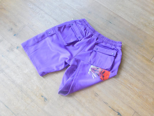 Raptor Purple Shorts