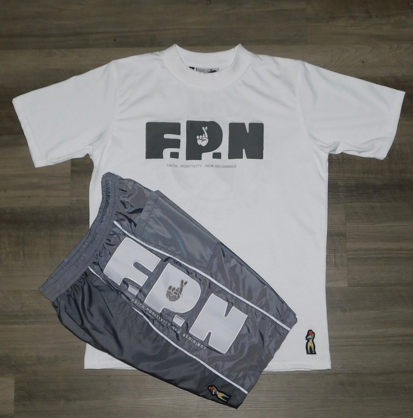 FPN Cool Gray Active Wear Set
