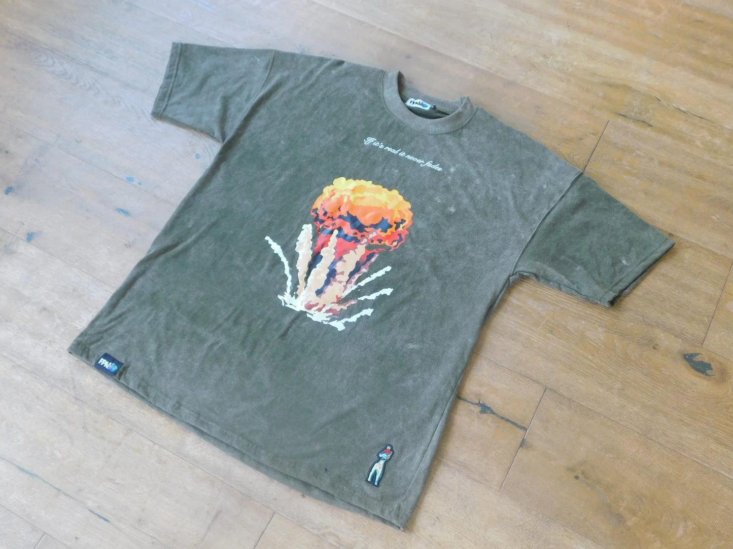 Olive Green Over Sized Tee