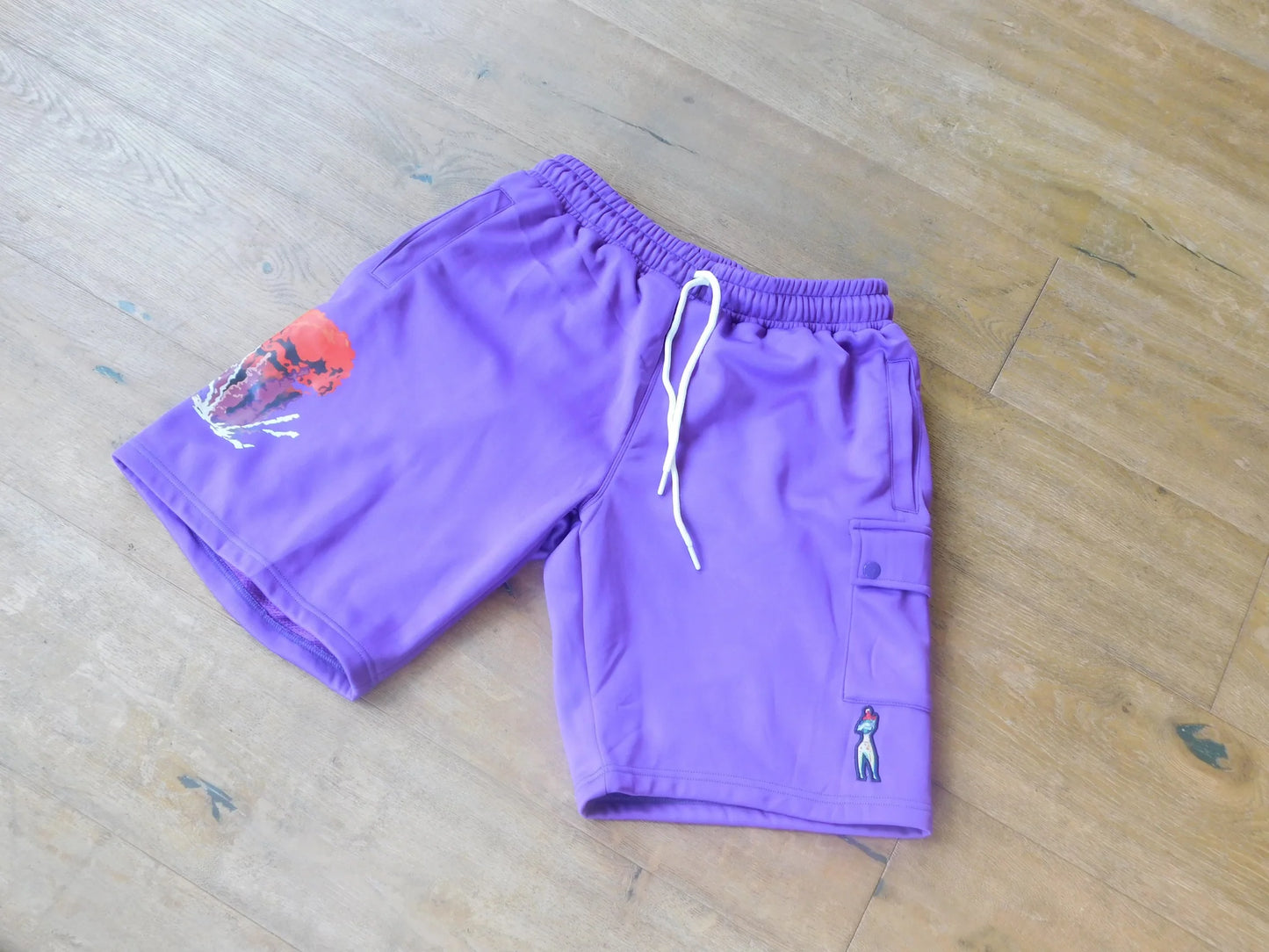 Raptor Purple Shorts